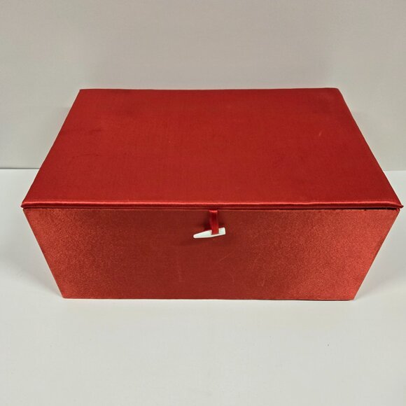 Vintage Joan Rivers Bird Cage Ornament Glass Stand Satin Box Holiday 2008 - Picture 11 of 13